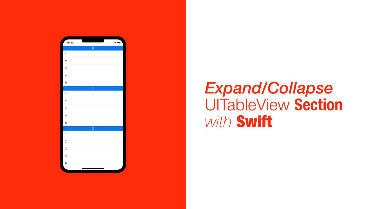 Expand/Collapse UITableView Section with Swift