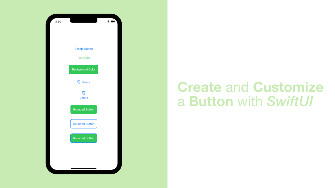 Tạo button với SwiftUI - Hướng dẫn tùy chỉnh swiftui button background color .v pre:Tạo button với S