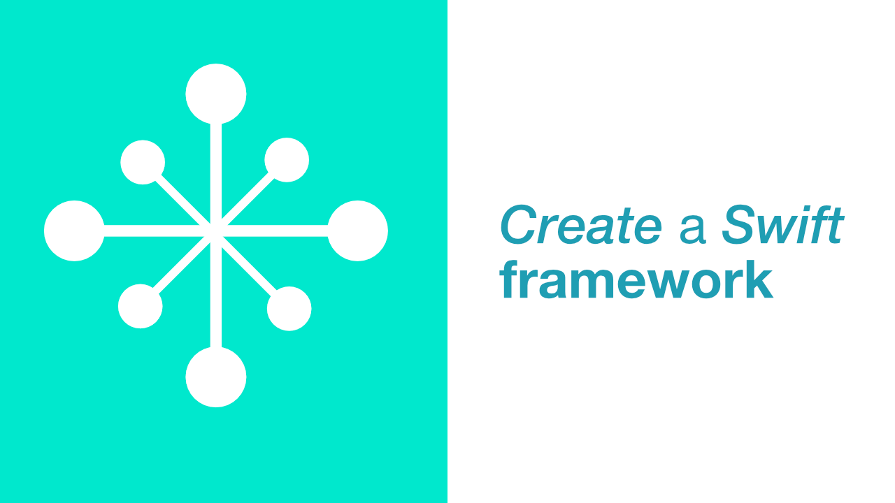 Create a Swift framework