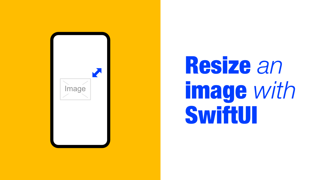 Resize An Image With Swiftui