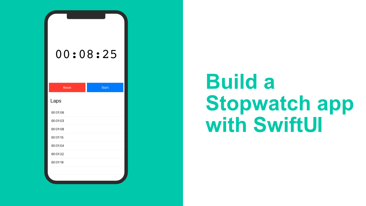 Build a Stopwatch app with SwiftUI