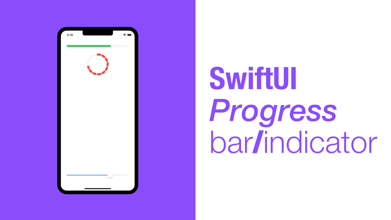 SwiftUI Progress bar/indicator
