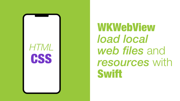 WKWebView load local web files and resources with Swift
